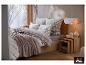 Drap-housse en polaire LIVARNO home dans une chambre d'hiver chaleureuse. [image générée par l'IA]