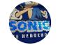 T-shirt bleu avec Sonic et l'inscription 'SONIC THE HEDGEHOG' en sequins