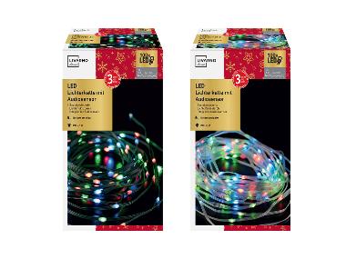 LIVARNO home Guirlande lumineuse à LED avec capteur audio