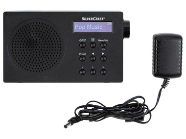 SILVERCREST® Radio mono DAB+ SDR 15 A2, Bluetooth