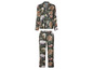 Un pyjama vert à imprimé floral
