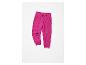 Jogging rose pour enfant, poches à volants.