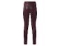 Legging bordeaux taille haute pour femme, vue arrière