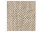 Tissu tricoté beige avec un motif en diagonale.