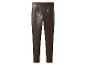 Pantalon marron en similicuir