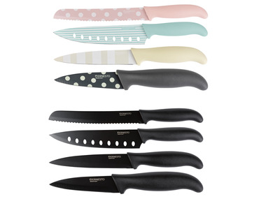 ERNESTO® Set de couteaux en acier inoxydable, 4 pièces