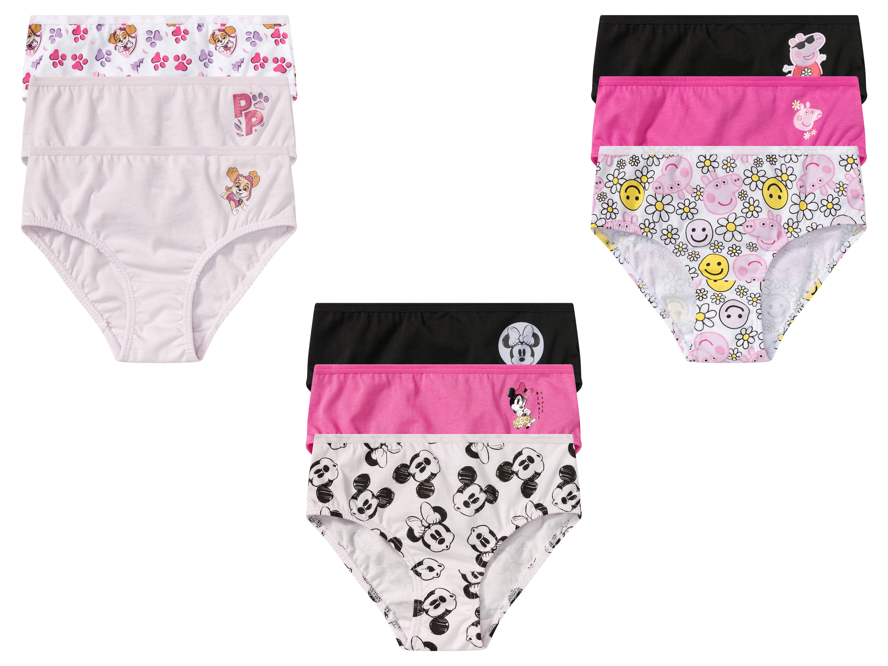 Lot de 3 culottes petite fille