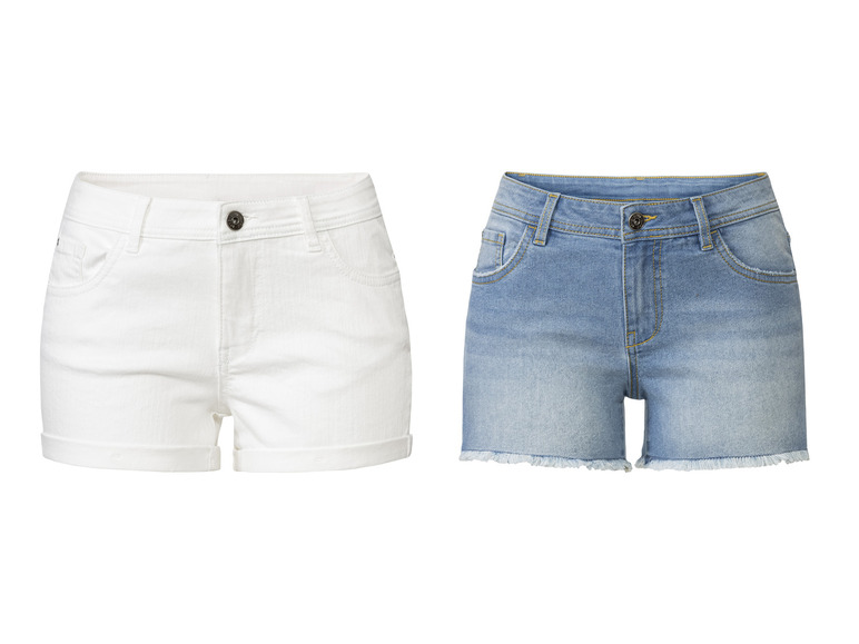 Aller en mode plein écran : esmara® Short en jean femme - Image 1