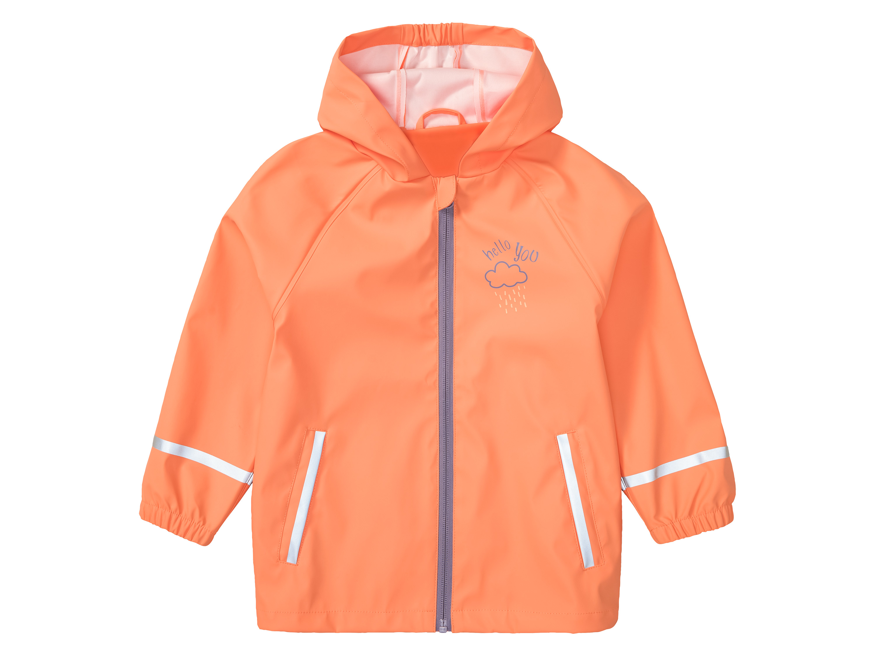 lupilu® Veste imperméable petite fille (86/92, orange)