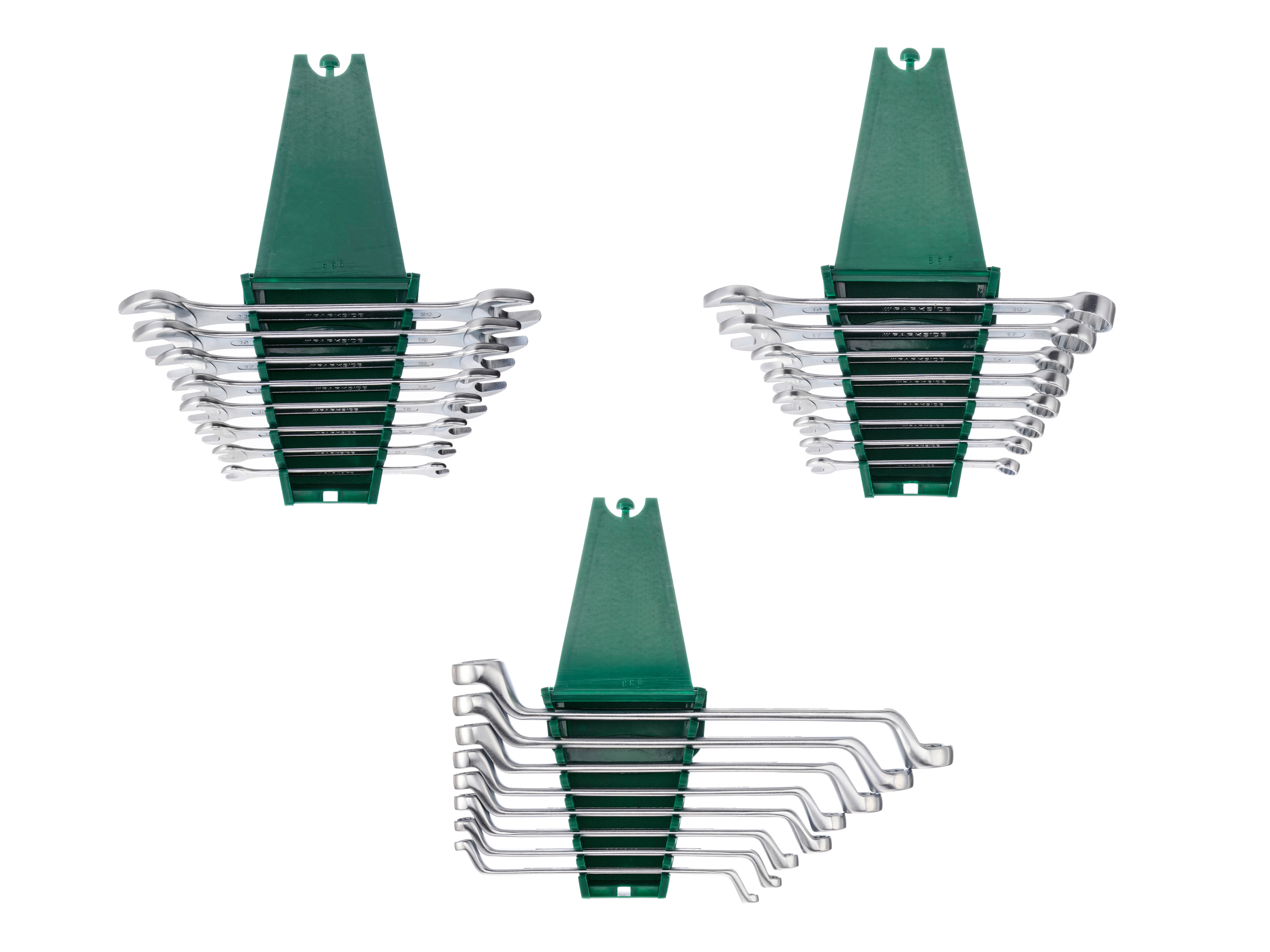 PARKSIDE® Set de clés plates, polygonales ou mixtes, 8 pièces