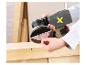 Ponceuse excentrique PARKSIDE PERFORMANCE® PAESP 20-Li A2 avec papier abrasif amovible.