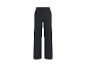 Pantalon large noir pour femme à taille haute