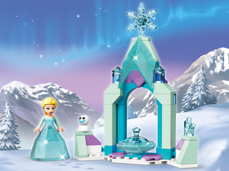 Aller en mode plein écran : LEGO® Disney Princess™ La cour du château d'Elsa - Image 5