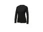 T-shirt manches longues Crivit noir pour le sport.