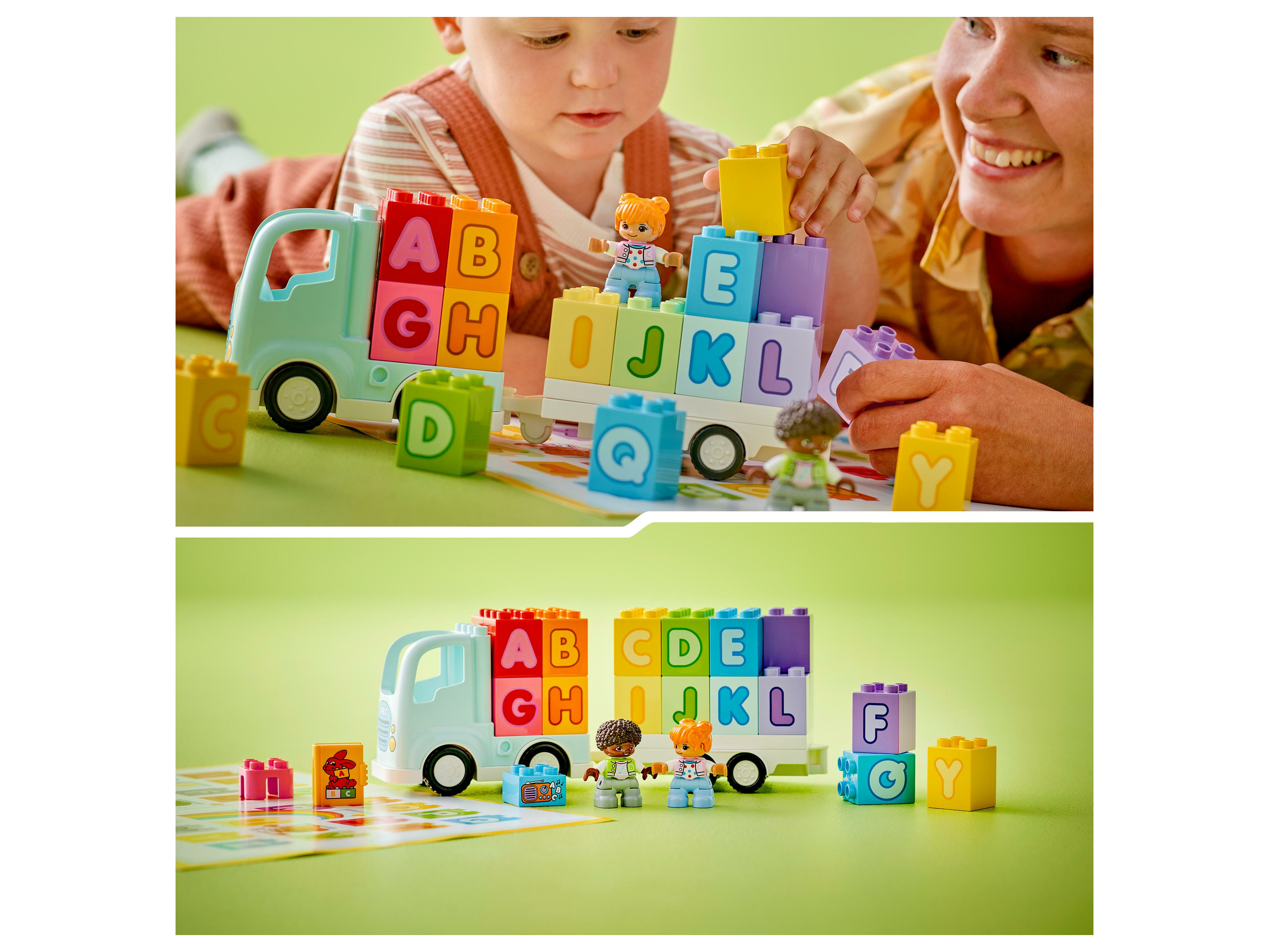 LEGO® DUPLO® Town 10421 Le camion de 'Alphabet - vue 3
