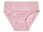 Un slip rayé rose