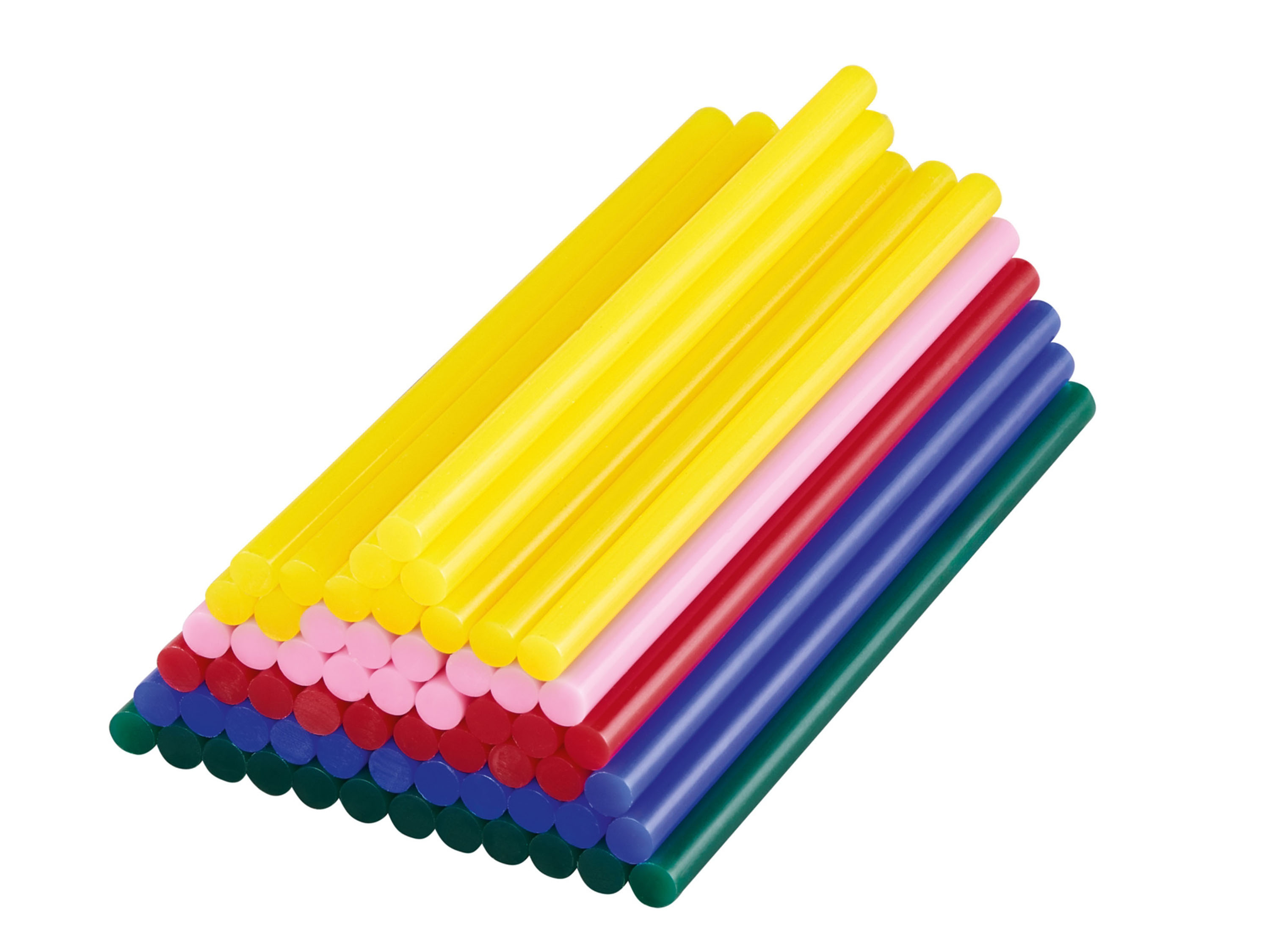 PARKSIDE® Bâtons de colle basse température, 60 pièces (multicolore)