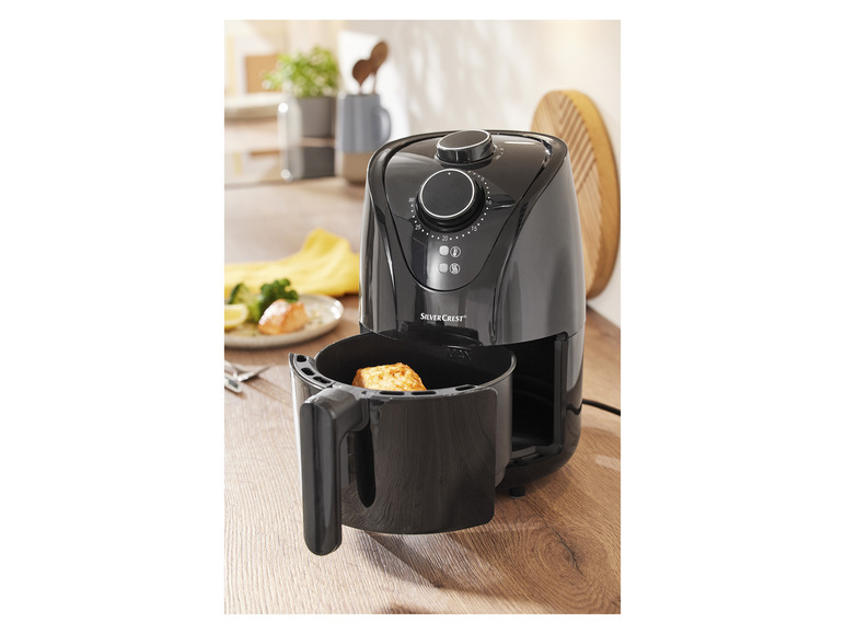 Aller en mode plein écran : SILVERCREST® KITCHEN TOOLS Air fryer SHF 1000 B1, 1000 W, 1,6 L - Image 2