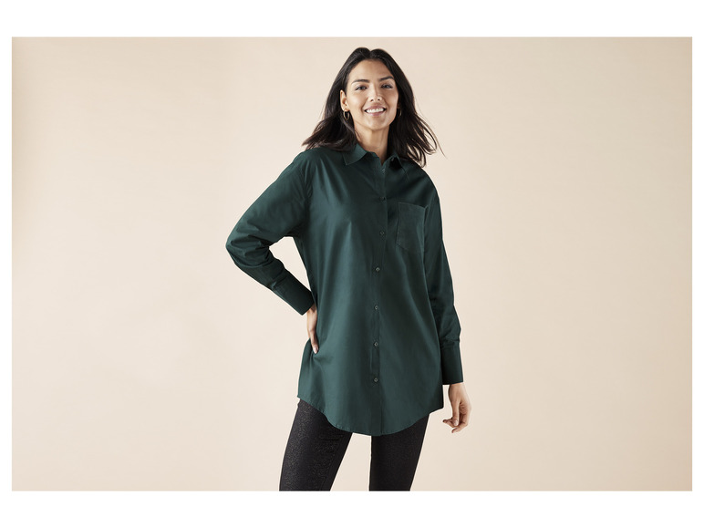 Aller en mode plein écran : esmara® Chemise longue femme - Image 3