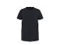 T-shirt noir à manches courtes pour homme.