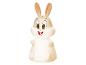 Une veilleuse en forme de lapin.