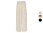 Pantalon beige à taille élastique