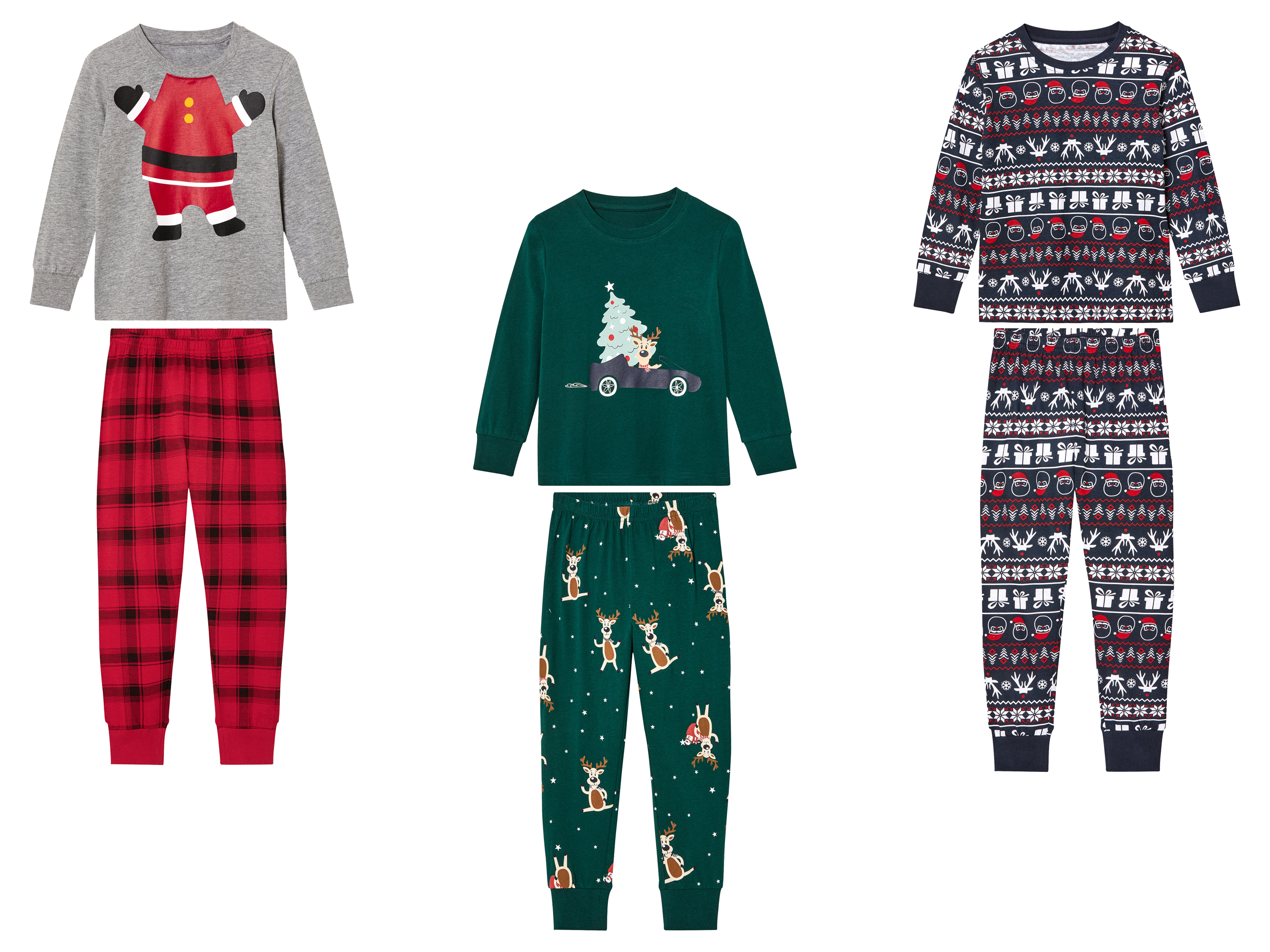 lupilu® Ensemble pyjama de Noël petit garçon