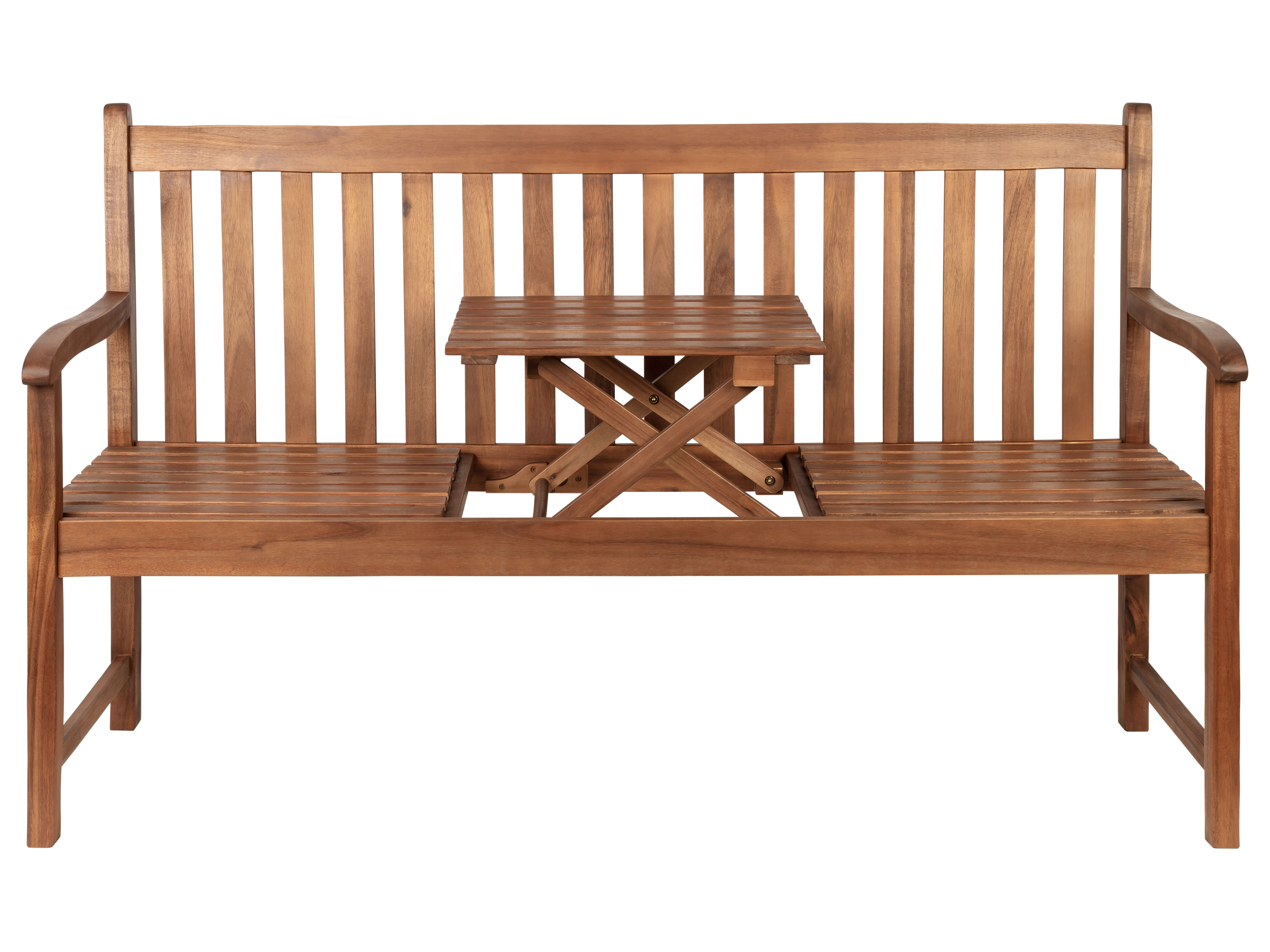 LIVARNO home Banc de jardin Sevilla, avec table pliante