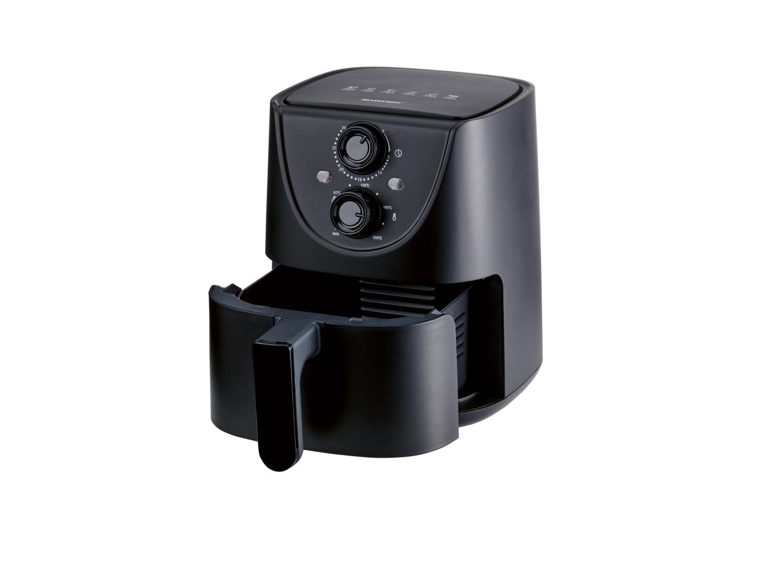 Air Fryer Silvercrest Lidl – Friteuse à Air Chaud, électrique, Noire, Occasion