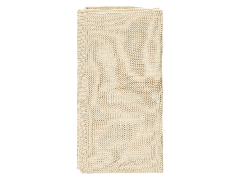 Aller en mode plein écran : LIVARNO home Plaid en maille, 130 x 150 cm - Image 4