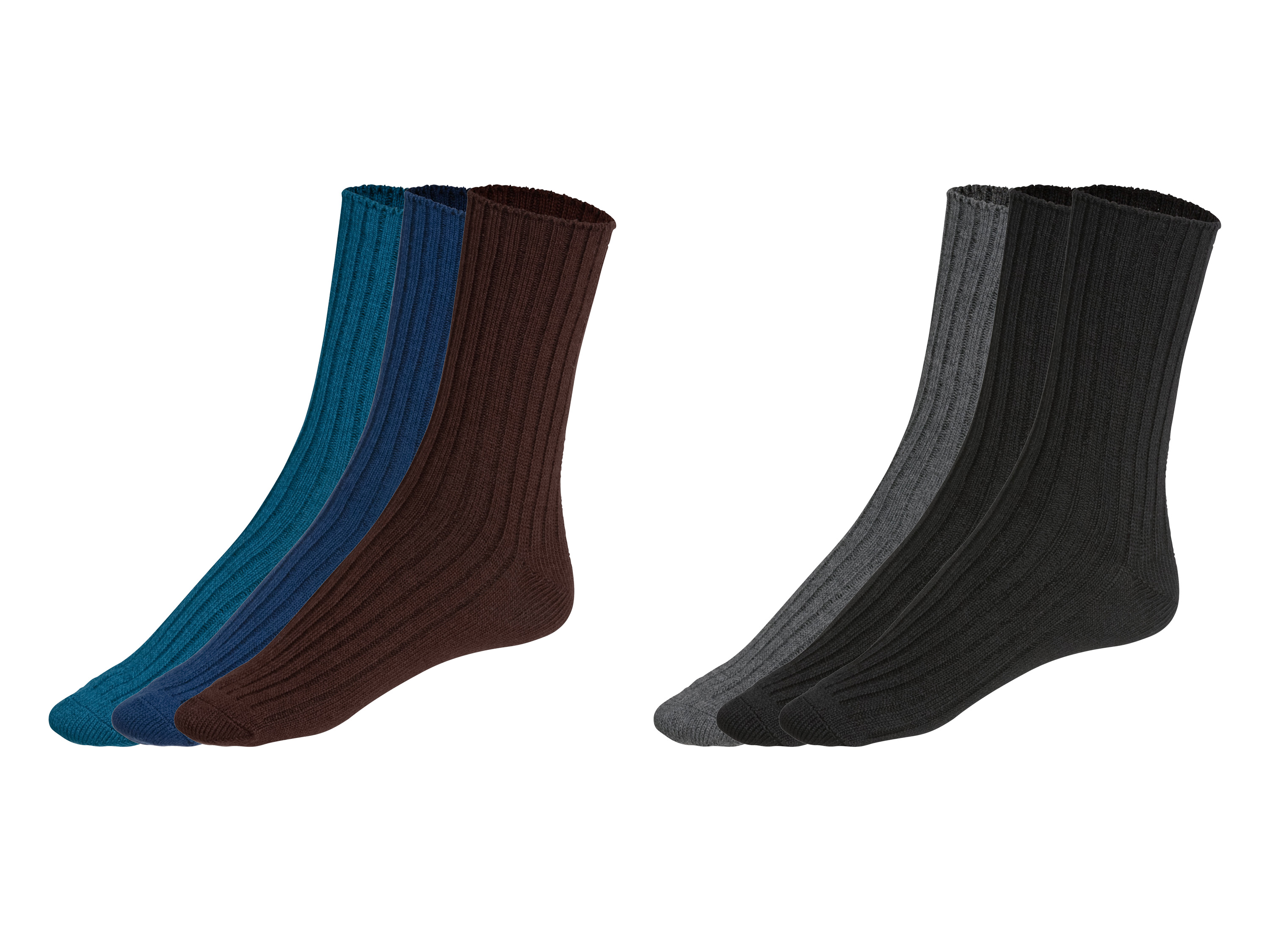 LIVERGY® Lot de 3 paires de chaussettes homme