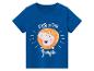 T-shirt bleu enfant, Peppa Pig en lion, "Roi de la jungle".