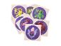 Cartes de jeu avec des illustrations de monstres colorés et amusants