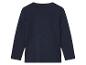 T-shirt manches longues bleu marine pour enfant.