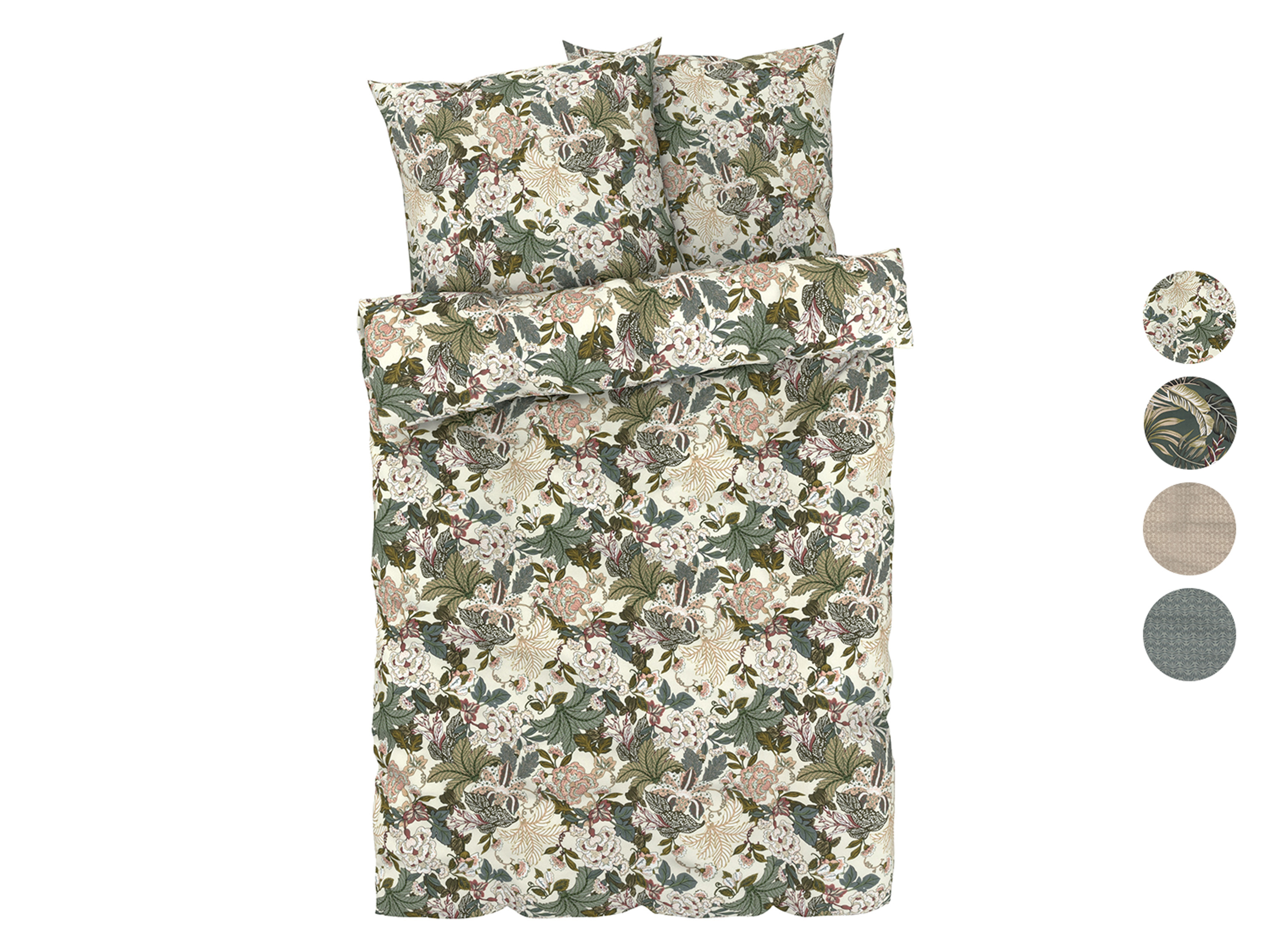 LIVARNO home Parure de lit en coton mélangé, 240 x 220 cm
