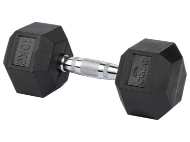 CRIVIT Haltère hexagonal de 10 kg