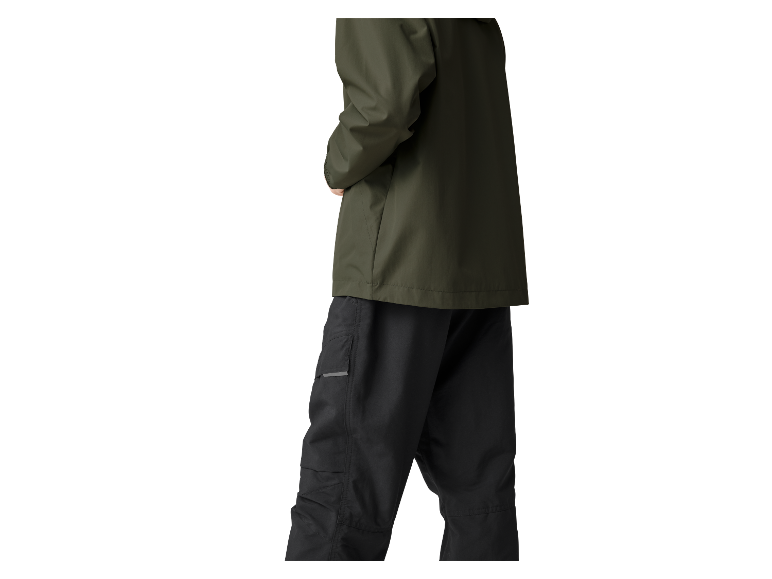 Veste et pantalon de sport vert olive.