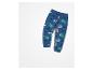 Jogging enfant bleu marine à imprimés animaux et lettres.
