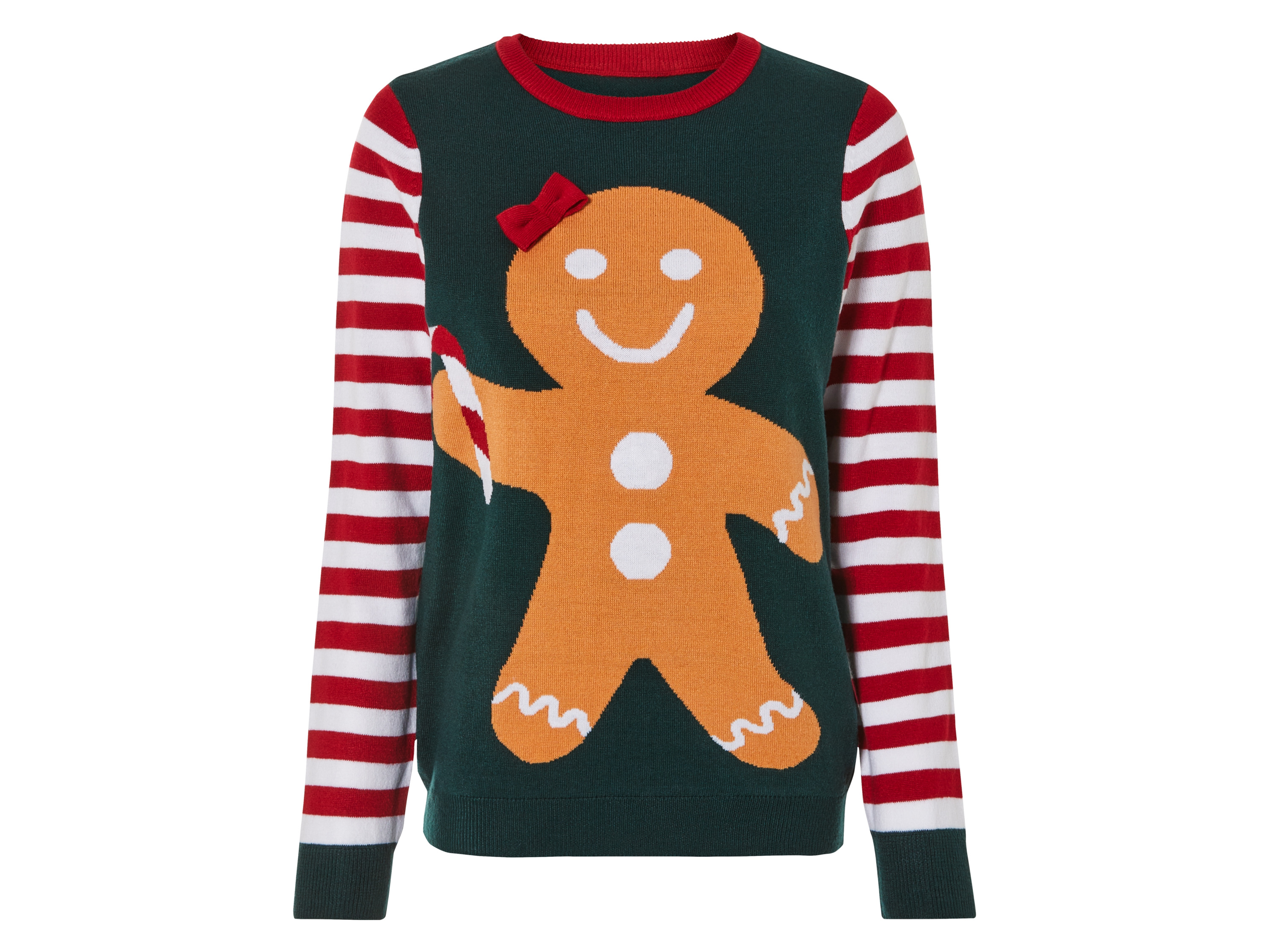 esmara® Pull Noël femme (vert)
