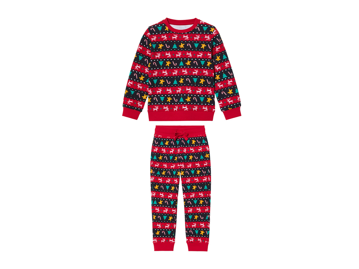 lupilu® Ensemble pyjama petite fille (2-4 ans, rouge)