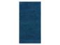 Serviette de bain bleu foncé avec motif décoratif en bas