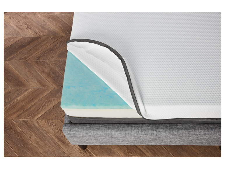 Aller en mode plein écran : Matelas à 1000 ressorts ensachés Visko Soft, 7 zones, H3, 90 x 190 cm - Image 6