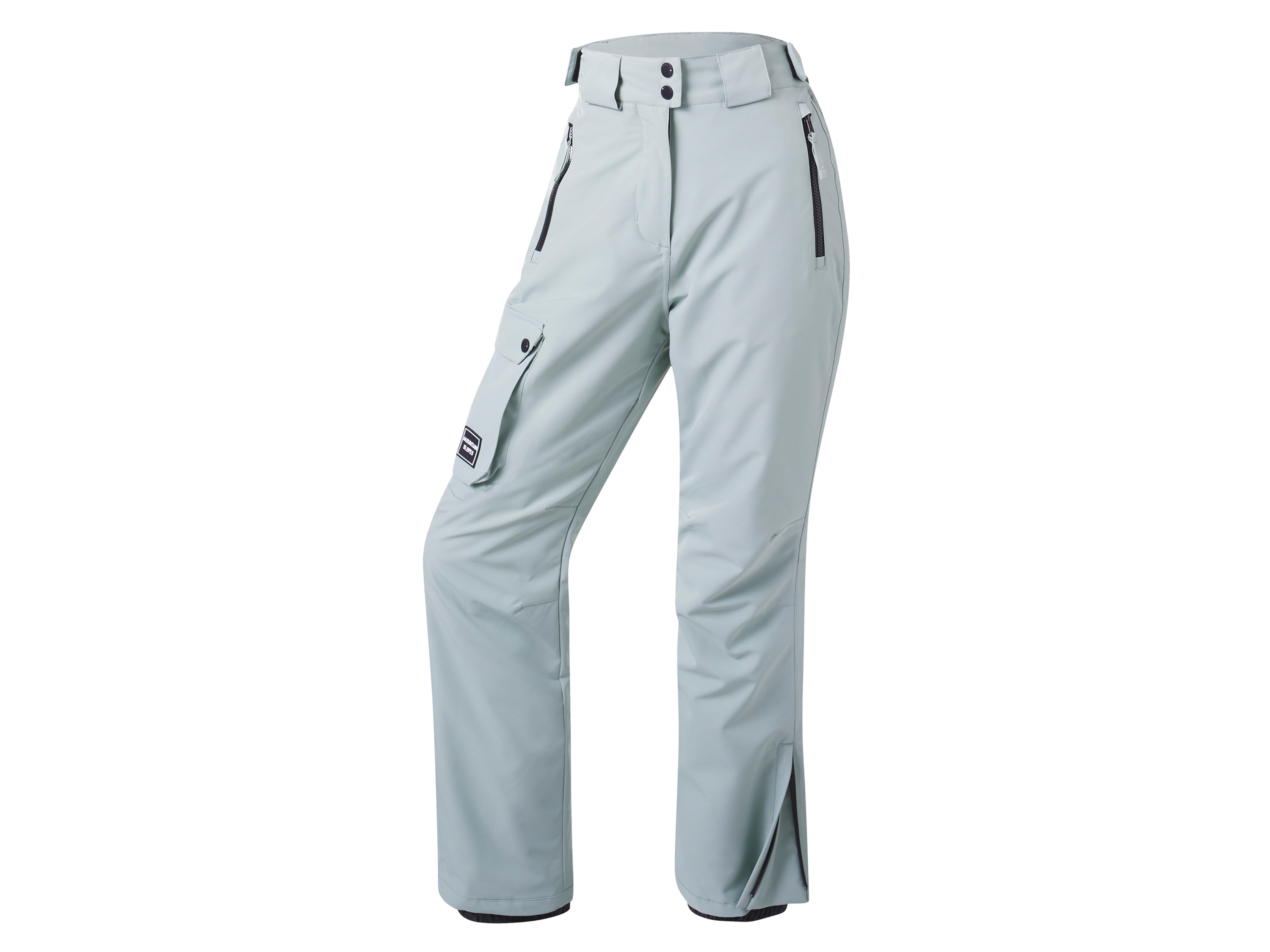 CRIVIT Pantalon freeride femme (40, vert menthe)