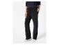 Pantalon de survêtement noir avec cordon.