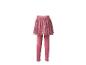 Legging rose avec jupe en tulle à pois brillants pour enfants