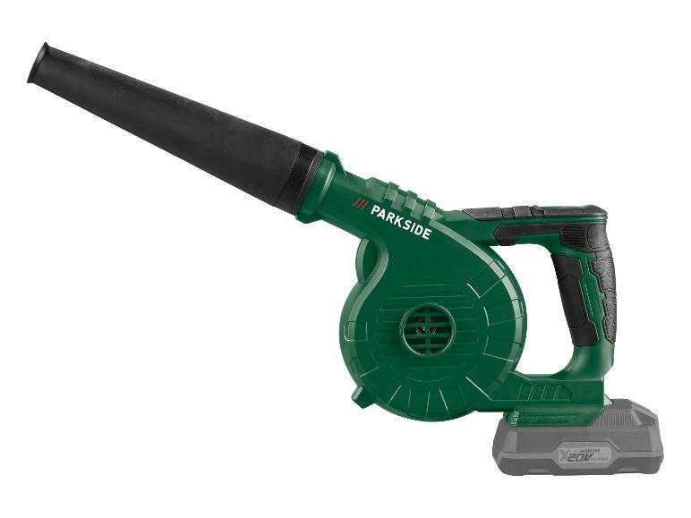 Souffleur de feuilles sans fil vert avec batterie
