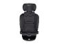 Siège auto noir Bebéconfort avec appui-tête réglable et dossier rembourré.