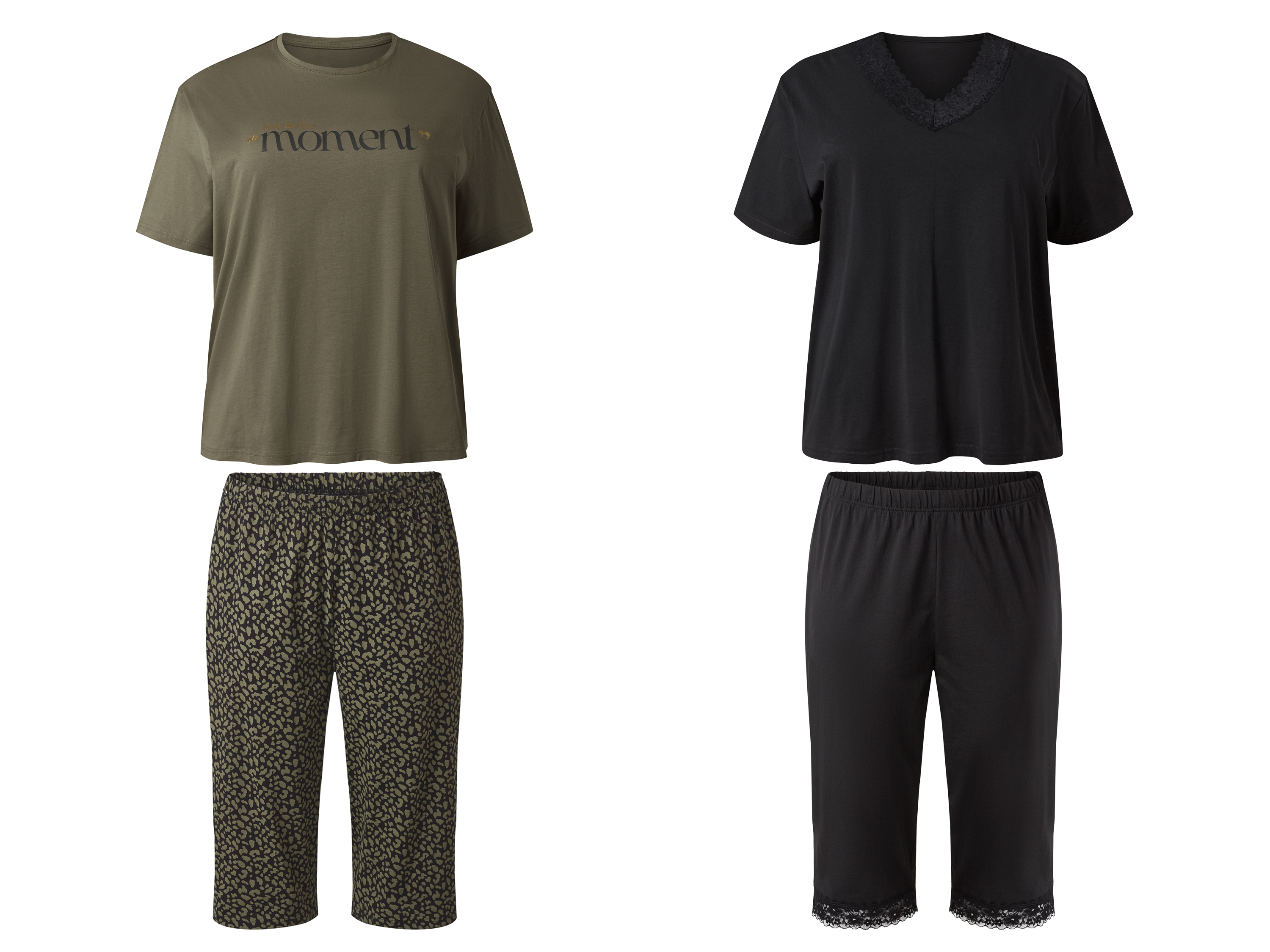 esmara® Ensemble pyjama capri femme
