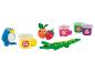 Jouets Play-Doh, dont un crocodile, un pingouin et des fruits.