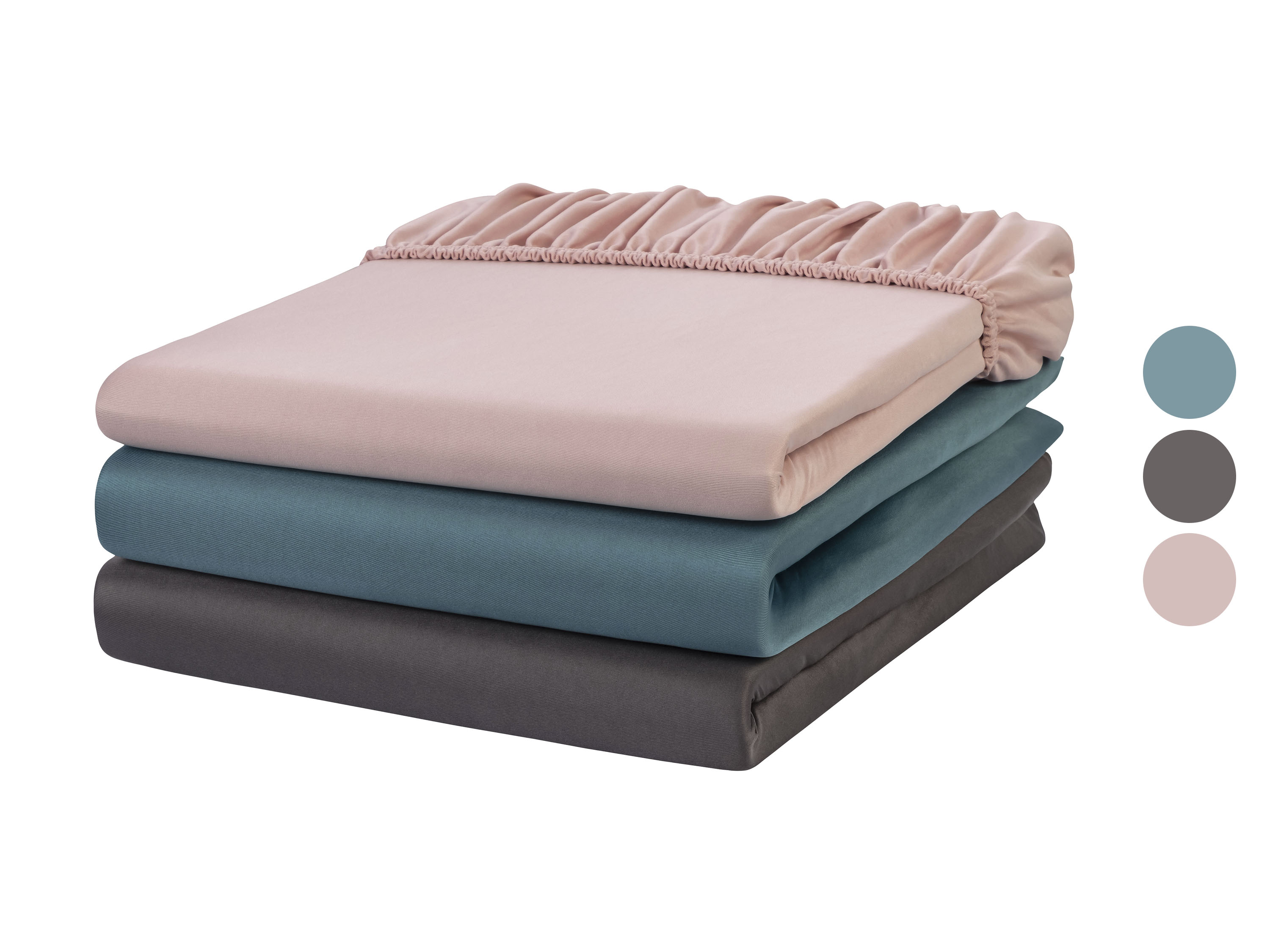LIVARNO home Drap-housse en jersey microfibre, 180-200 x 200 cm
